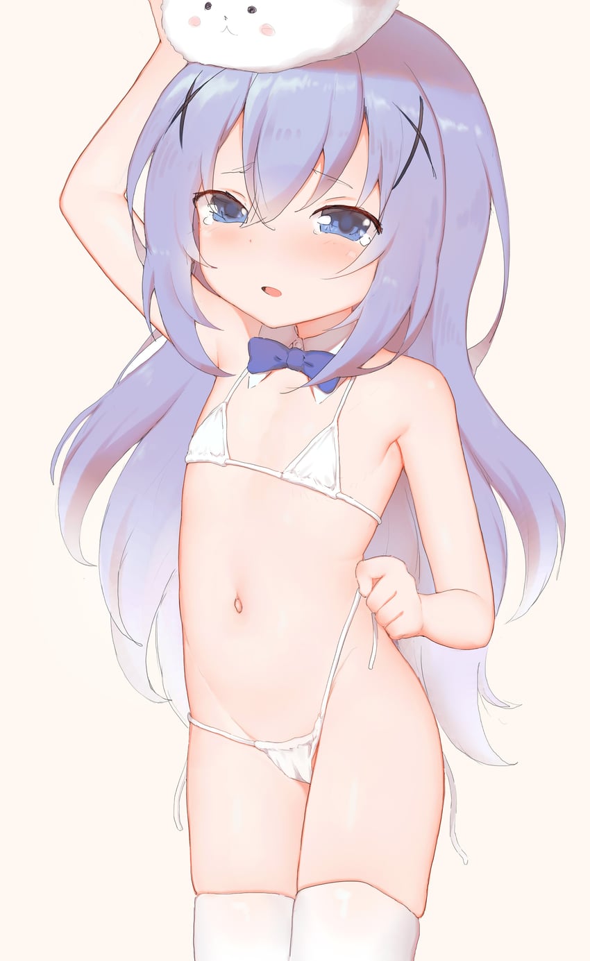kafuu chino and tippy (gochuumon wa usagi desu ka?) drawn by qkracho_(thesdroz)