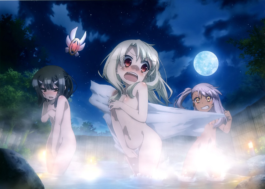 illyasviel von einzbern, chloe von einzbern, miyu edelfelt, and magical ruby (fate and 1 more)